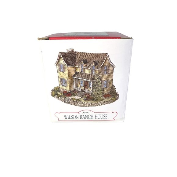 1995 Liberty Falls Americana Collection WILSON RANCH HOUSE  Miniature - Picture 6 of 7